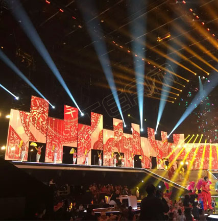 北京电视台民歌大赛 通明LED显示屏iClear项目