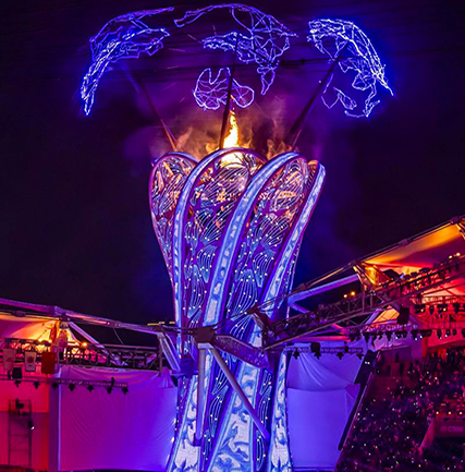 ?第七届世界武士活动会火炬塔项目