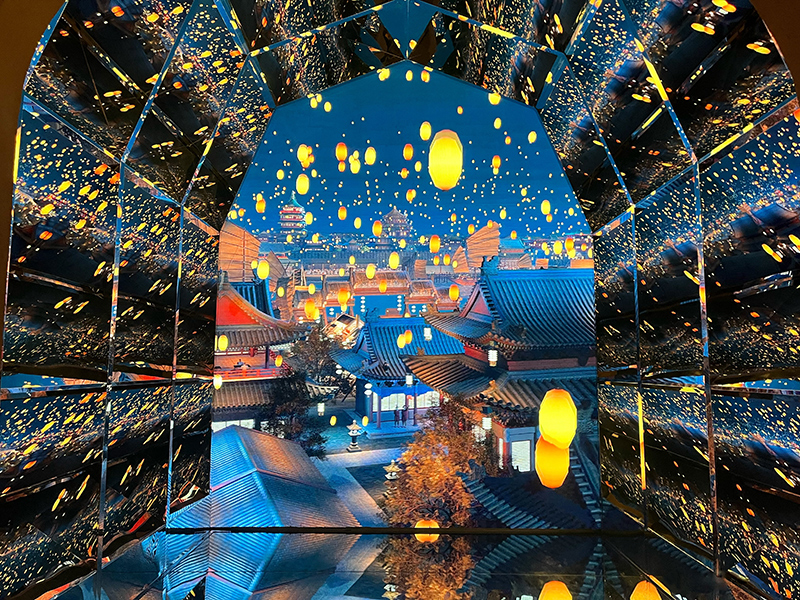 洛阳大河荟数字化博物馆LED通明屏项目